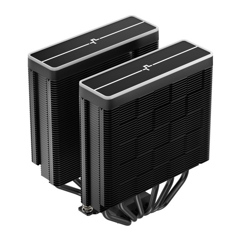 DeepCool AG620 BK ARGB V2 Carte SIM, Carte-mère Refroidisseur d'air 12 cm Noir 1 pièce(s) - vue 2