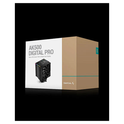 DeepCool AK500 Digital Pro Processeur Refroidisseur d'air 12 cm Noir 1 pièce(s) - vue 2