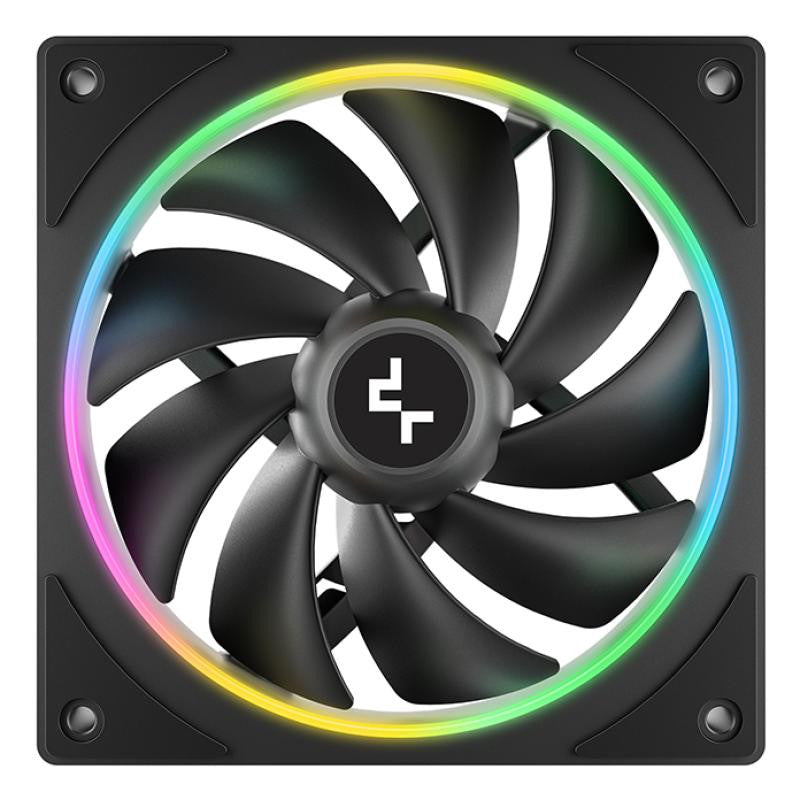 DeepCool FL12 SE Boitier PC Ventilateur 12 cm Noir 1 pièce(s) - vue 2