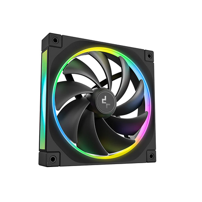 DeepCool FL14 Boitier PC Ventilateur 14 cm Noir 3 pièce(s) - vue 3