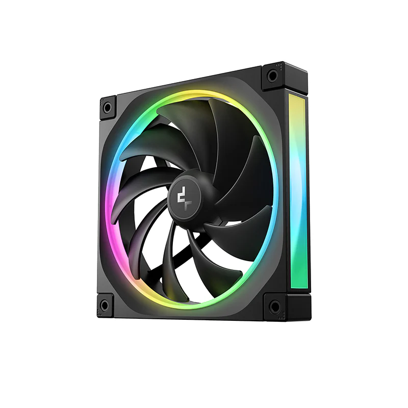 DeepCool FL14 Boitier PC Ventilateur 14 cm Noir 3 pièce(s) - vue 2