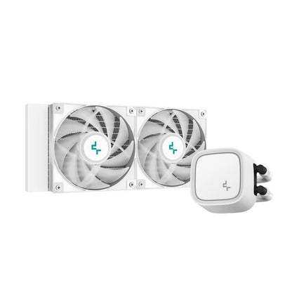 DeepCool LE520 WH Processeur Refroidisseur de liquide tout-en-un 12 cm Blanc 1 pièce(s) - vue 2