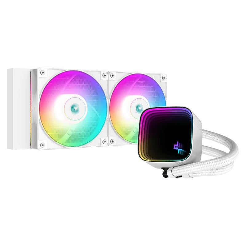DeepCool LS520 SE WH Processeur Refroidisseur de liquide tout-en-un 12 cm Blanc 1 pièce(s)