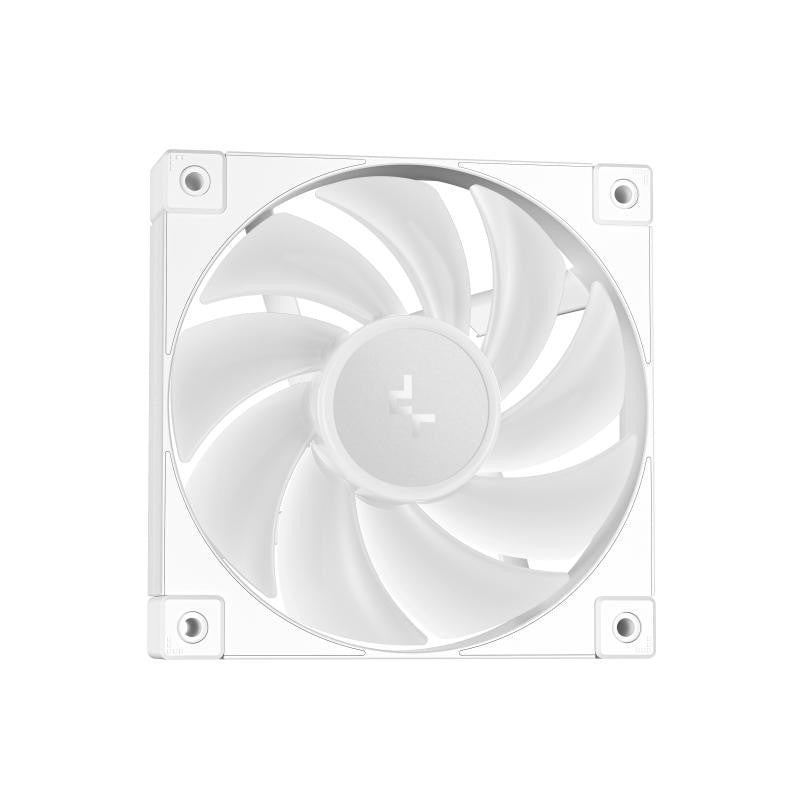 DeepCool Mystique 240 WH ARGB Processeur Refroidisseur de liquide tout-en-un 12 cm Blanc 1 pièce(s) - vue 3