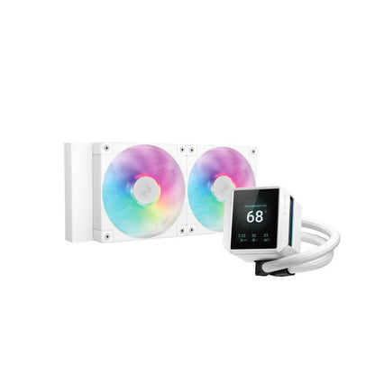 DeepCool Mystique 240 WH ARGB Processeur Refroidisseur de liquide tout-en-un 12 cm Blanc 1 pièce(s) - vue 2