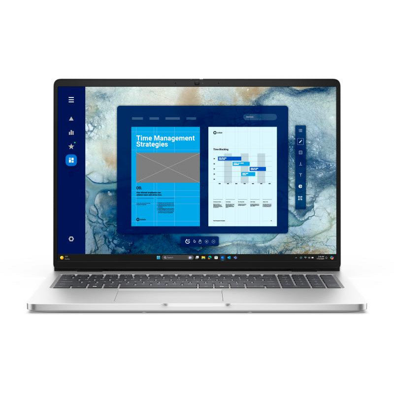 DELL Pro 16 PC16250 Intel Core Ultra 5 235U Ordinateur portable 40,6 cm (16") Full HD+ 16 Go DDR5-SDRAM 512 Go SSD Wi-Fi 6E (802.11ax) Windows 11 Pro Français Platine, Argent