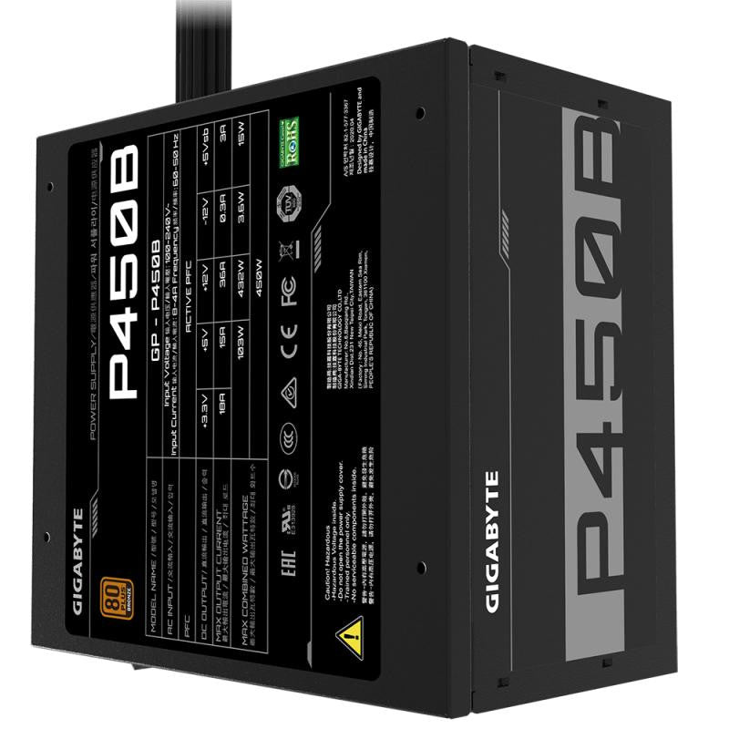 GIGABYTE  450W - GP-P450B - Bronze - vue 2