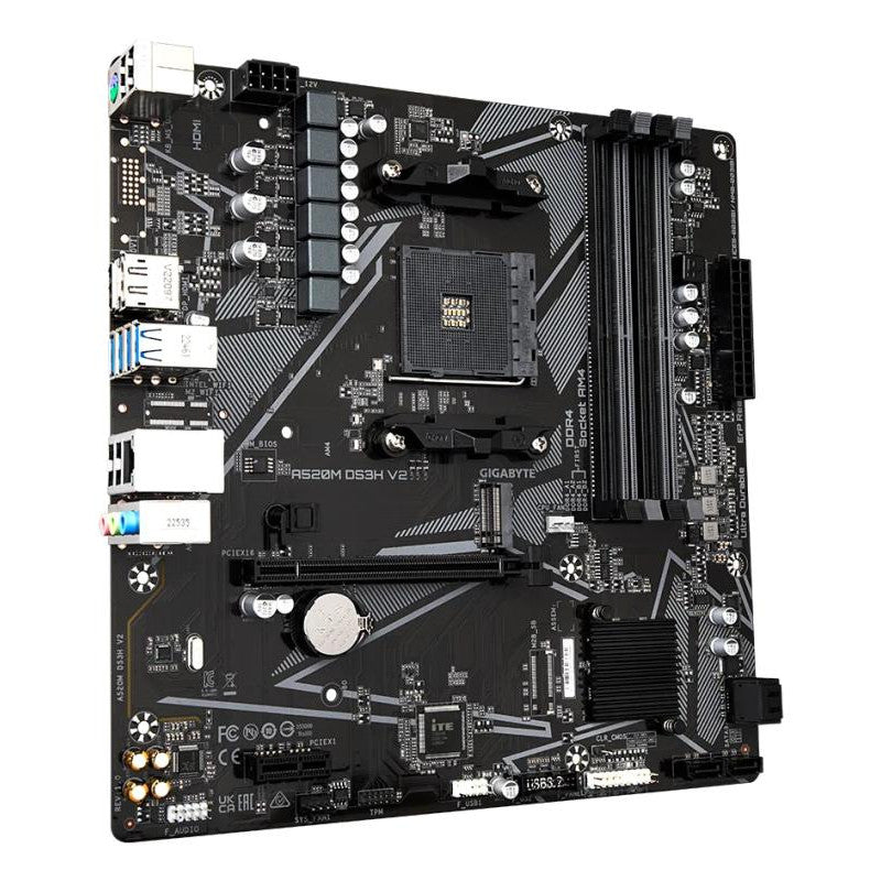 GIGABYTE A520M DS3H V2 DDR4 - vue 3