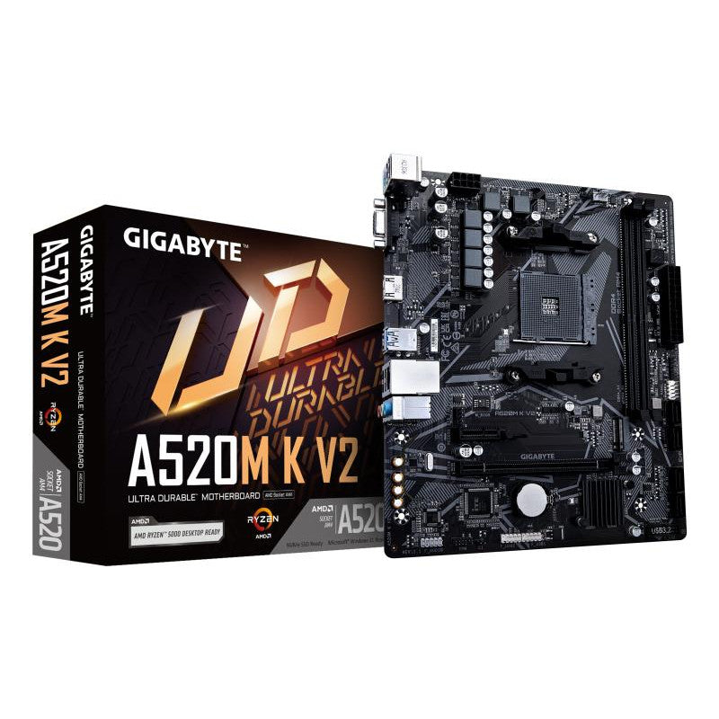 GIGABYTE A520M K V2 DDR4 - vue 2