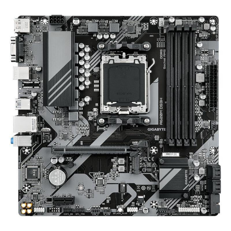 GIGABYTE A620M DS3H - vue 2