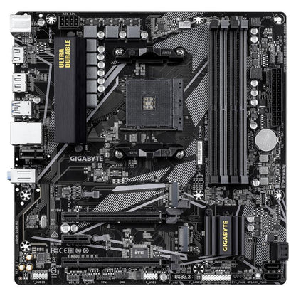 GIGABYTE B550M DS3H R2 - vue 2