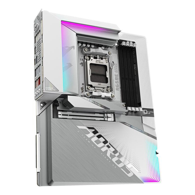GIGABYTE B650E AORUS STEALTH ICE - vue 3