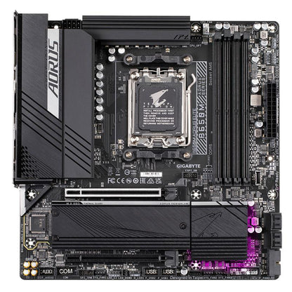 GIGABYTE B650M AORUS ELITE - vue 2
