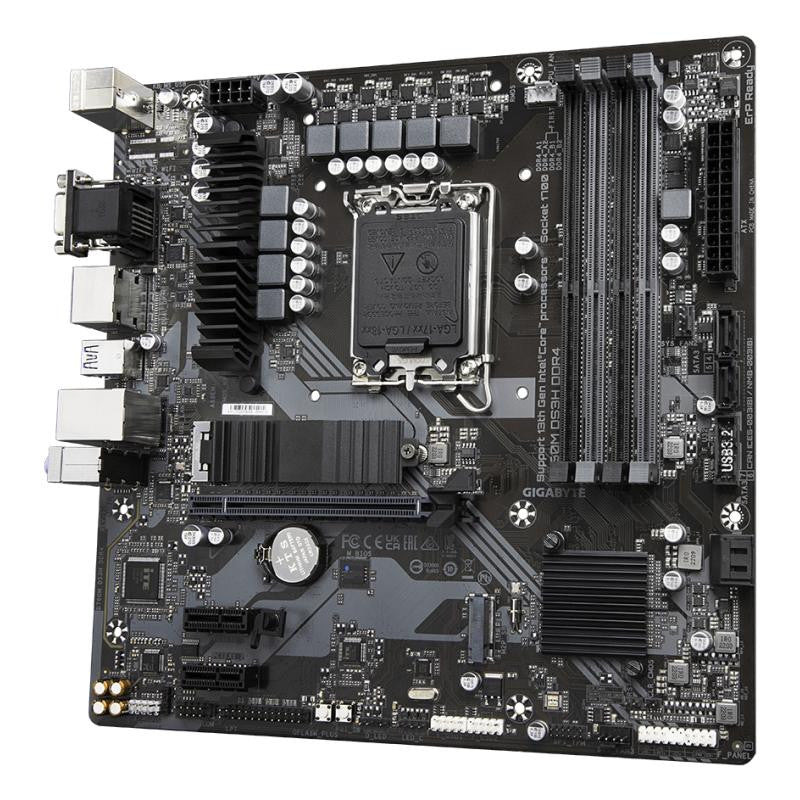GIGABYTE B760M DS3H DDR4 - vue 2