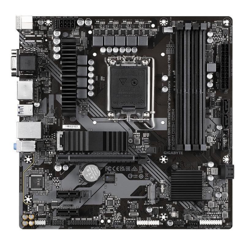 GIGABYTE B760M DS3H DDR4 - vue 3