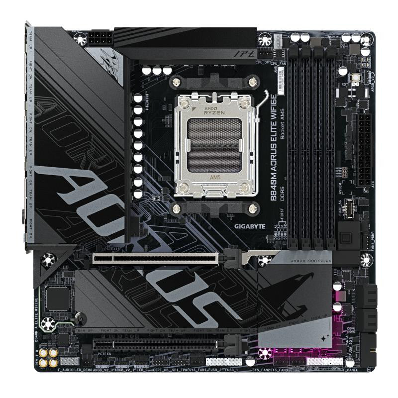 GIGABYTE B840M A ELITE WIFI6E - vue 2