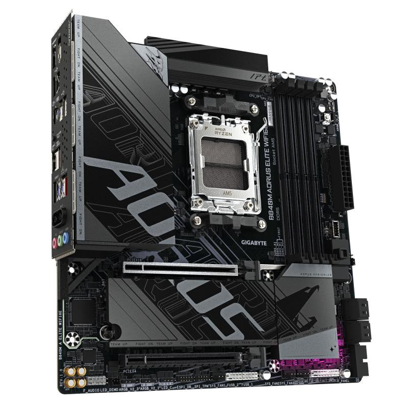 GIGABYTE B840M A ELITE WIFI6E - vue 3