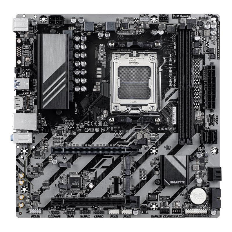 GIGABYTE B840M D2H - vue 2