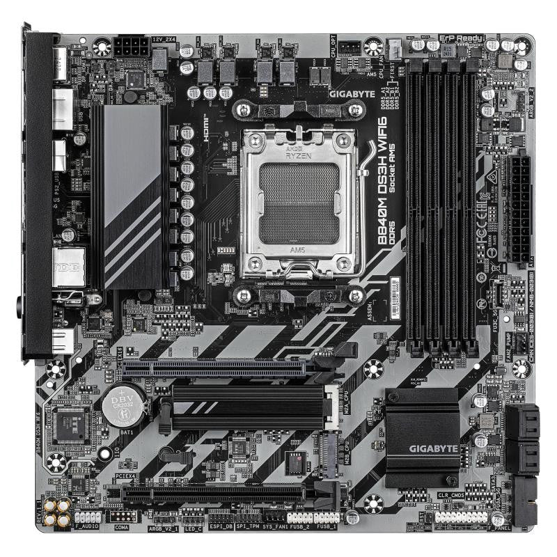 GIGABYTE B840M DS3H WF6 - vue 2
