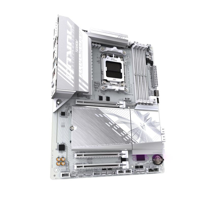 GIGABYTE B850 AORUS ELITE WF7 ICE - vue 3