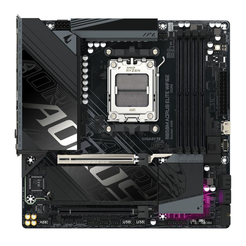 GIGABYTE B850M AORUS ELiTE WF6E - vue 2