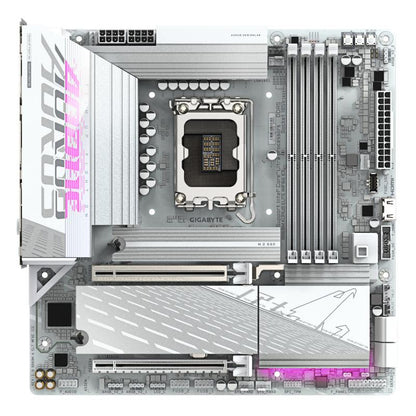 GIGABYTE B860M AORUS ELITE WF6E ICE - vue 2
