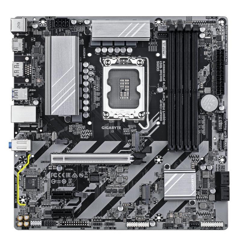 GIGABYTE B860M D3HP - vue 2