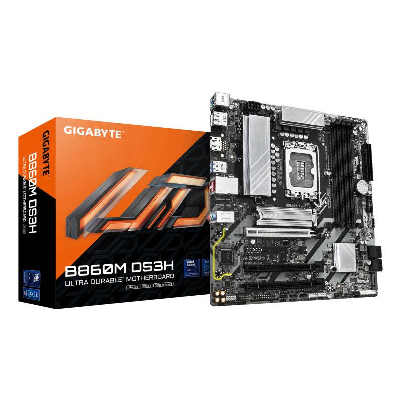 GIGABYTE B860M DS3H - vue 2