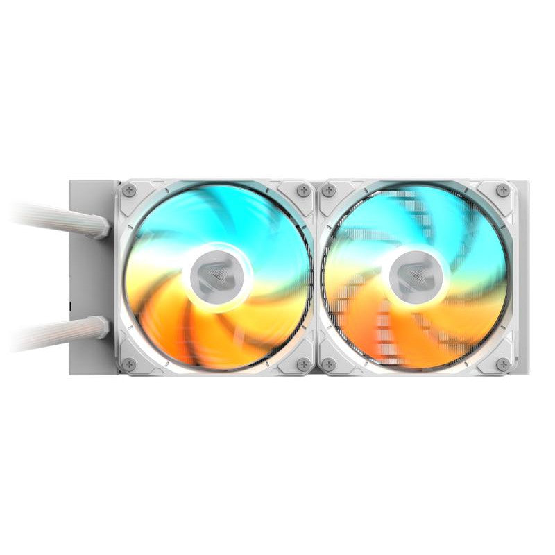 GIGABYTE GAMING 240 ICE Refroidisseur Liquide pour CPU - 2x120mm Ventilateurs ARGB, mécanisme d?emboîtement coulissant, DAISY-CHAIN, Compatible Intel LGA 1851 et AMD AM5 - vue 3