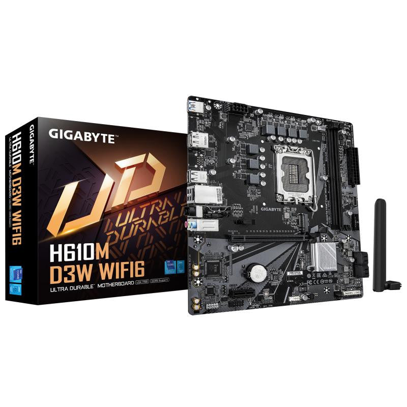 GIGABYTE H610M D3W WIFI6 DDR5 - vue 2