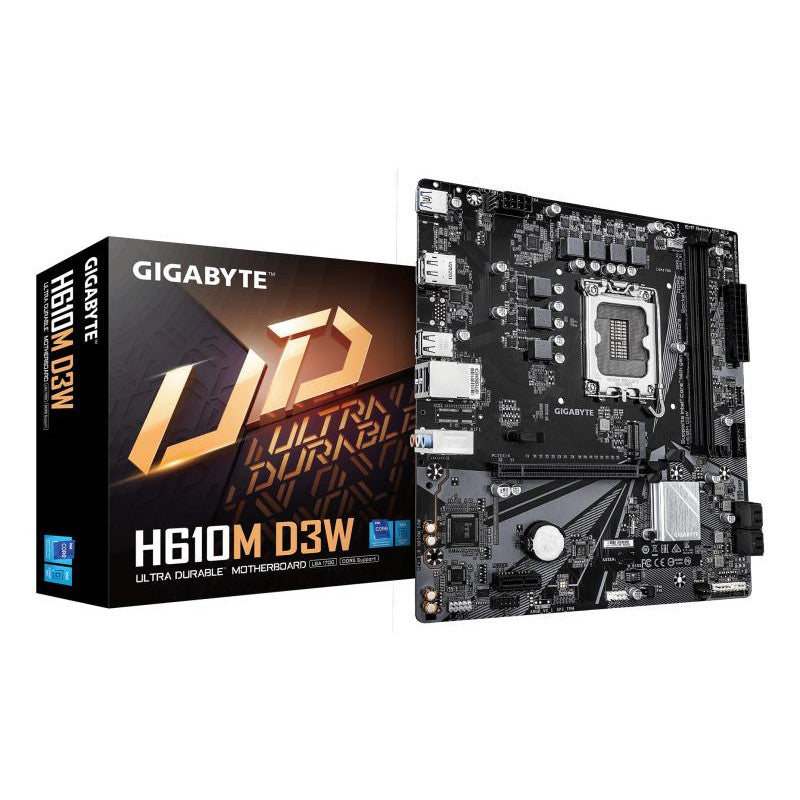 GIGABYTE H610M D3W DDR5 - vue 2