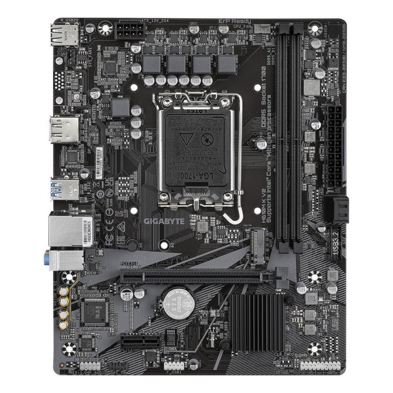 GIGABYTE H610M K V2 DDR5 - vue 2