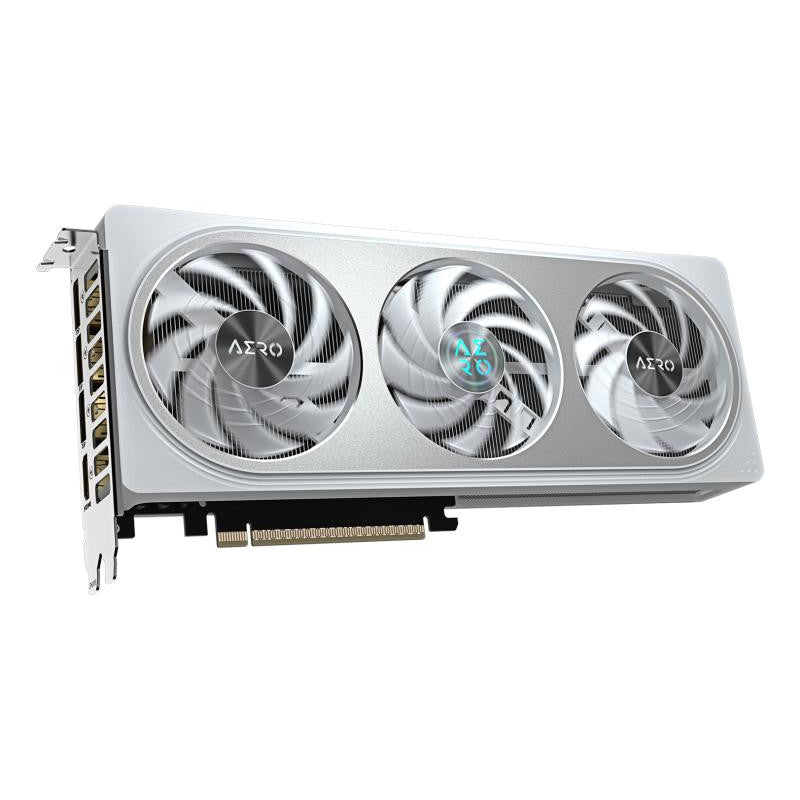 GIGABYTE GeForce RTX 5060 Ti AERO OC 8G Carte Graphique ? 8 Go GDDR7, 128 bits, PCI-E 5.0, 2647 MHz Fréquence du processeur, 3 x DisplayPort, 1 x HDMI, GV-N506TAERO OC-8GD - vue 3