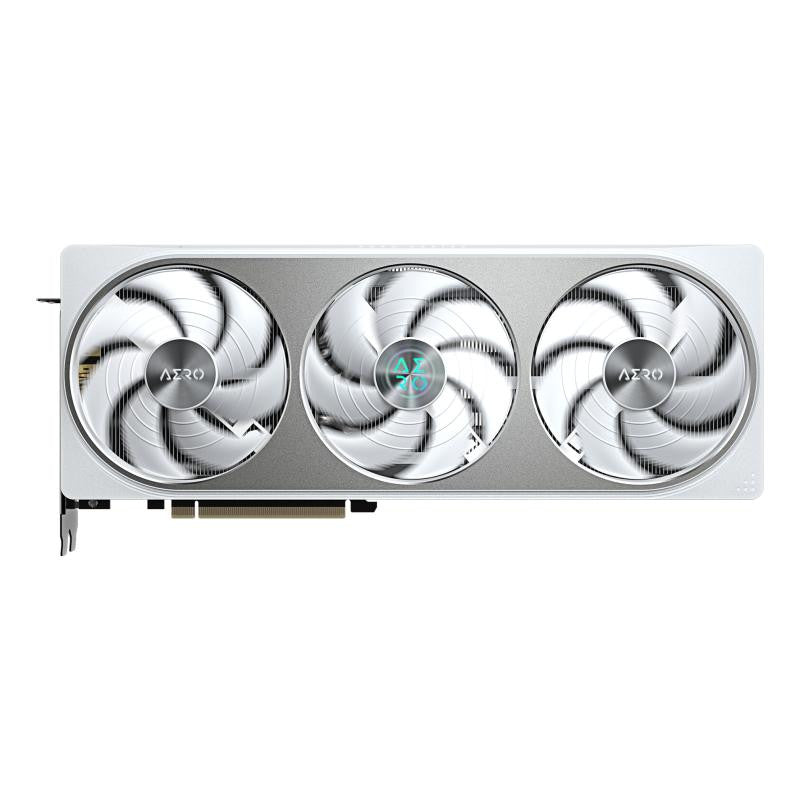 GIGABYTE GeForce RTX 5070 AERO OC 12G Carte Graphique - 12 Go GDDR7, 192 bits, PCI-E 5.0, 2625 MHz Core Clock, 3 x DP 2.1a, 1 x HDMI 2.1b, NVIDIA DLSS 4, GV-N5070AERO OC-12GD - vue 2