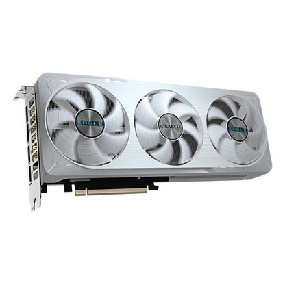 GIGABYTE GeForce RTX 5070 EAGLE OC ICE SFF 12G Carte Graphique - 12 Go GDDR7, 192 bits, PCI-E 5.0, 2587 MHz Core Clock, 3 x DP 2.1a, 1 x HDMI 2.1b, NVIDIA DLSS 4, GV-N5070EAGLEOC ICE-12GD - vue 3