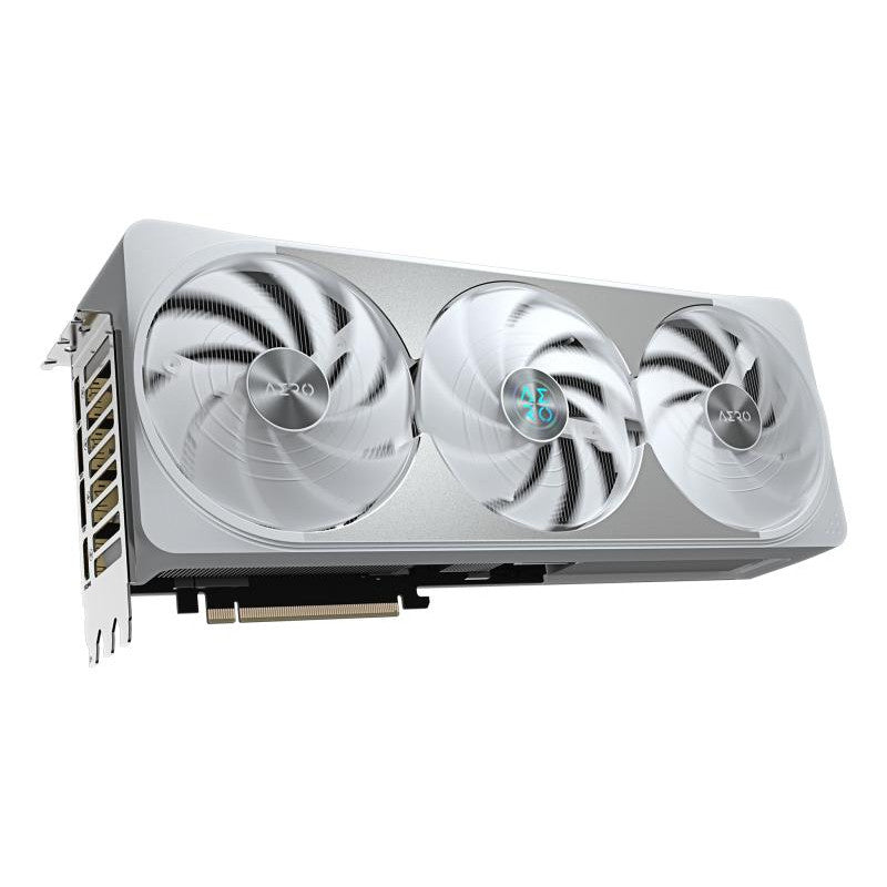 GIGABYTE GeForce RTX 5070 Ti AERO OC 16G Carte Graphique - 16 Go GDDR7, 256 bits, PCI-E 5.0, 2588 MHz Core Clock, 3 x DP 2.1a, 1 x HDMI 2.1b, NVIDIA DLSS 4, GV-N507TAERO OC-16GD - vue 3