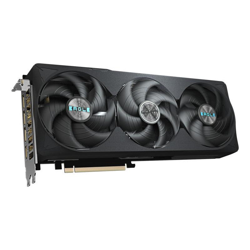 GIGABYTE GeForce RTX 5070 Ti EAGLE OC SFF 16G Carte Graphique - 16 Go GDDR7, 256 bits, PCI-E 5.0, 2542 MHz Core Clock, 3 x DP 2.1a, 1 x HDMI 2.1b, NVIDIA DLSS 4, GV-N507TEAGLE OC-16GD - vue 3
