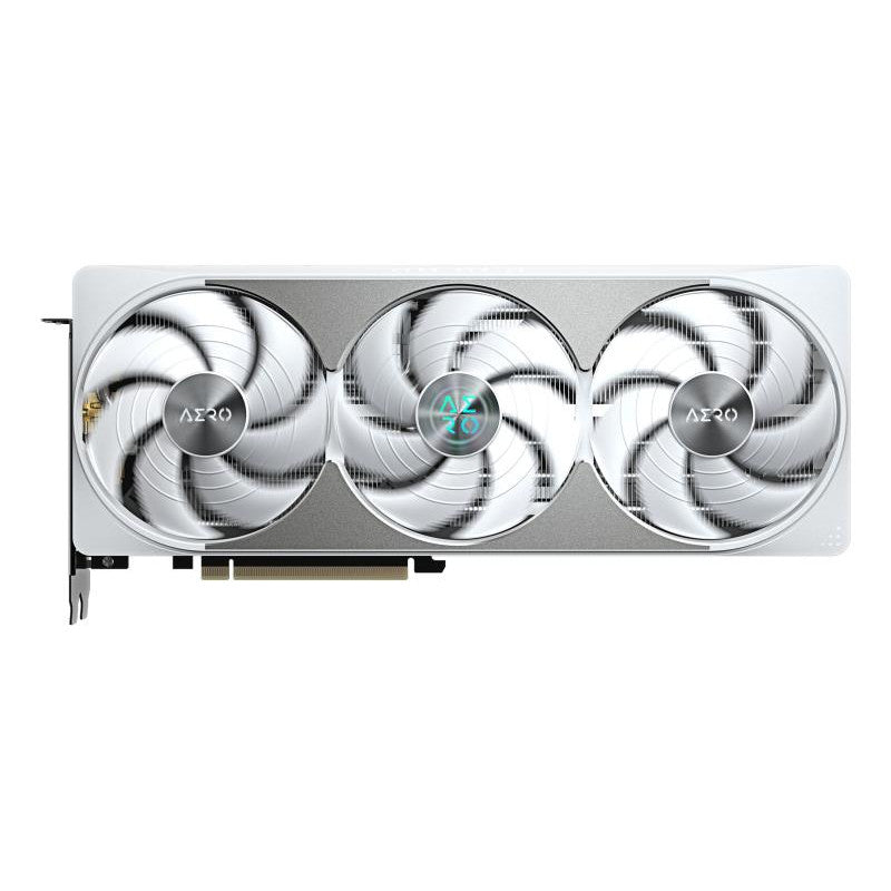GIGABYTE GeForce RTX 5080 AERO OC SFF 16G Carte graphique - 16 Go GDDR7, 256 bits, PCI-E 5.0, 2730MHz Core Clock, 3 x DisplayPort, 1 x HDMI, GV-N5080AERO OC-16GD - vue 2