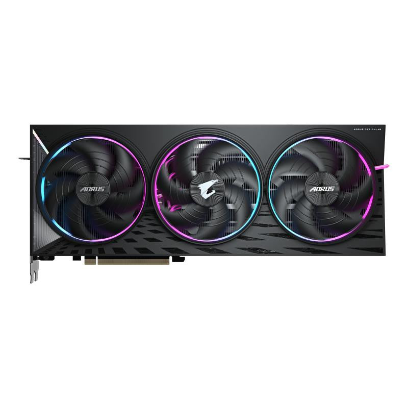 GIGABYTE AORUS Radeon RX 9070 XT ELITE 16G Carte Graphique - 16 Go GDDR6, 256 bits, PCI-E 5.0, 3100 MHz Fréquence du C?ur, 2 x DisplayPort, 2 x HDMI, GV-R9070XTAORUS E-16GD - vue 2