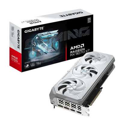 GIGABYTE Radeon RX 9070 XT GAMING OC ICE 16G Carte Graphique - 16GB GDDR6, 256bit, PCI-E 5.0, 3060 MHz Fréquence du c?ur, 2 x DisplayPort, 2 x HDMI, GV-R907XGAMINGOCICE-16GD