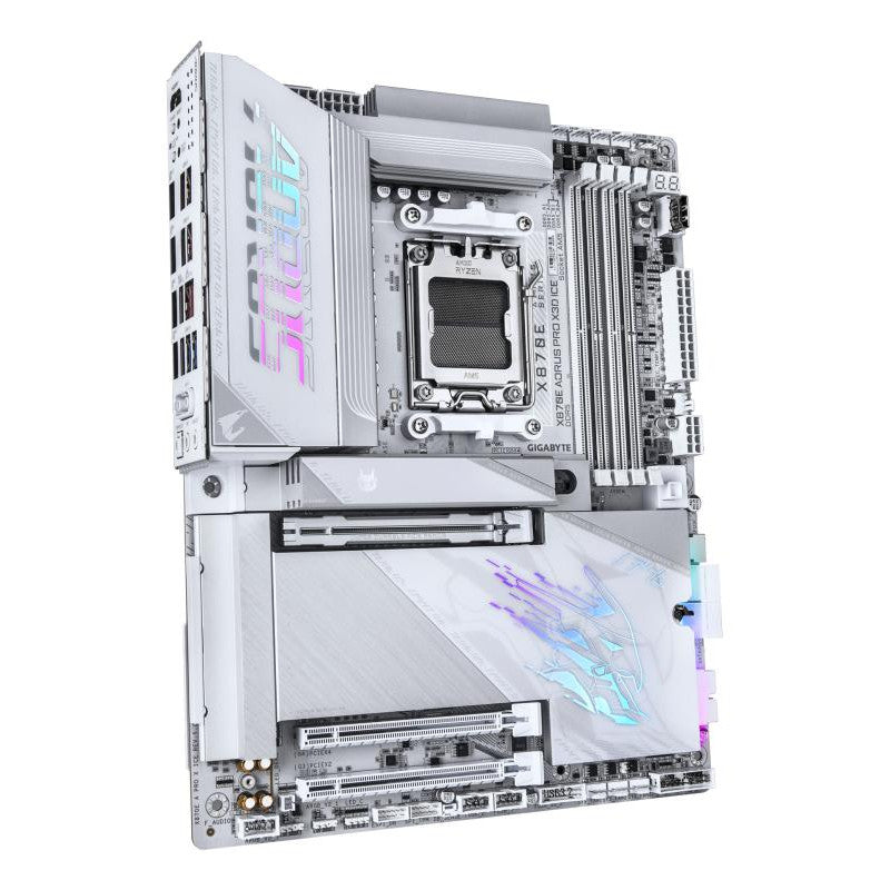 GIGABYTE X870E A PRO X ICE - X870E X3D - vue 3