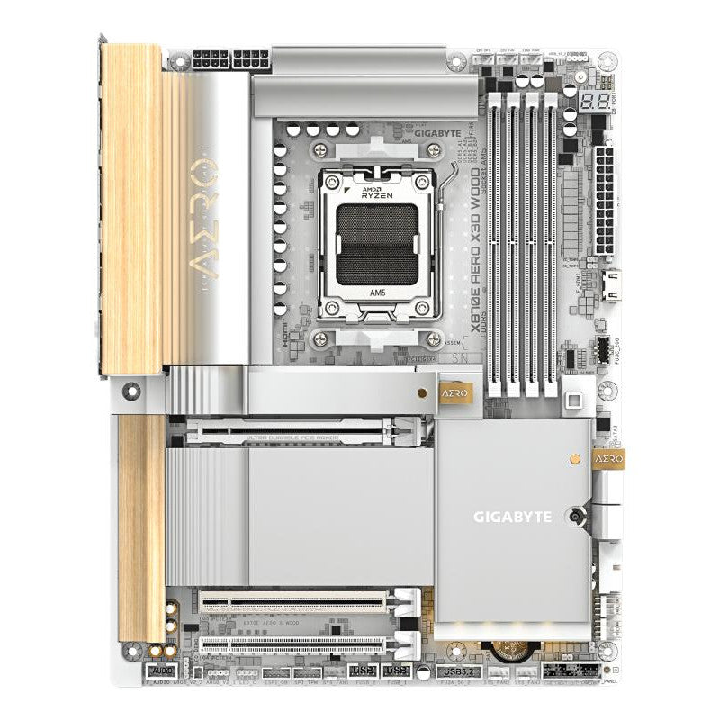GIGABYTE X870E AERO X WOOD - vue 2
