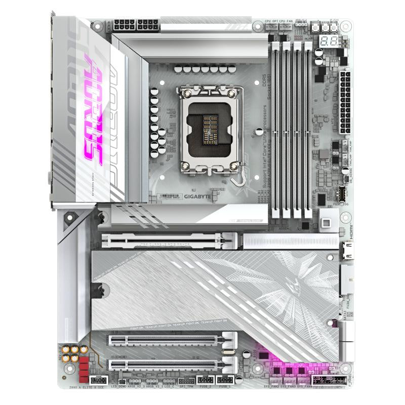 GIGABYTE Z890 AORUS ELITE X ICE - vue 2
