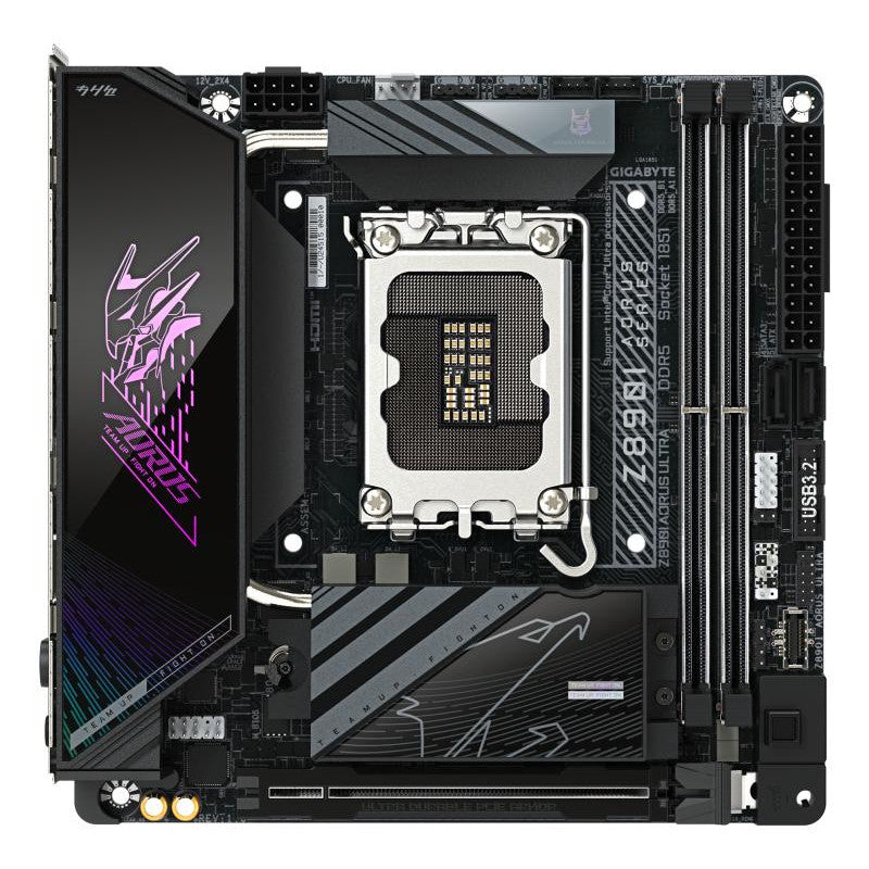 GIGABYTE Z890I AORUS ULTRA - vue 2