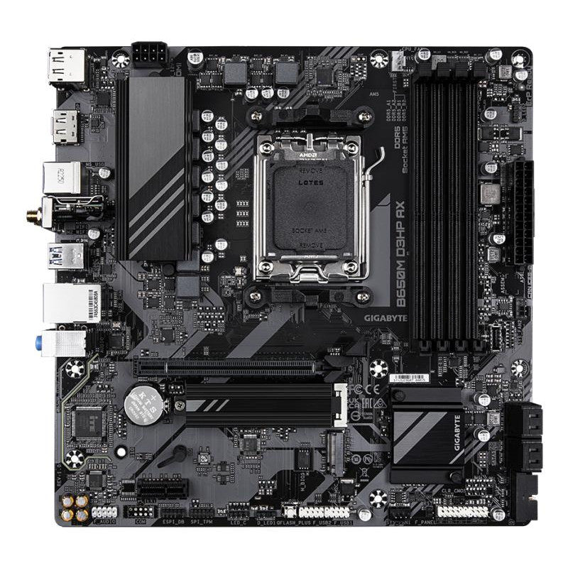 GIGABYTE B650M D3HP AX - vue 2