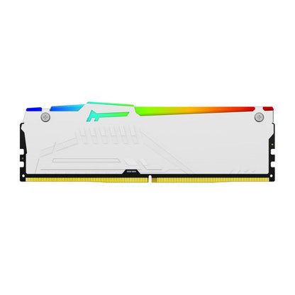 Kingston Technology FURY Beast 16GB 6000MT/s DDR5 CL36 DIMM White RGB EXPO - vue 3