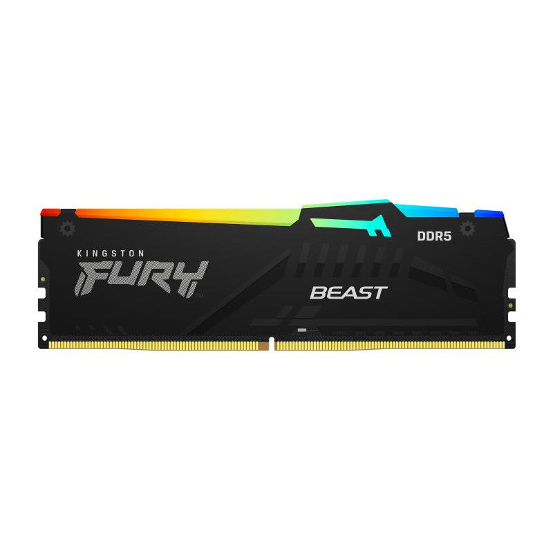 Kingston Technology FURY Beast 16 Go 6000 MT/s DDR5 CL36 DIMM (Kits de 2) RGB EXPO - vue 3