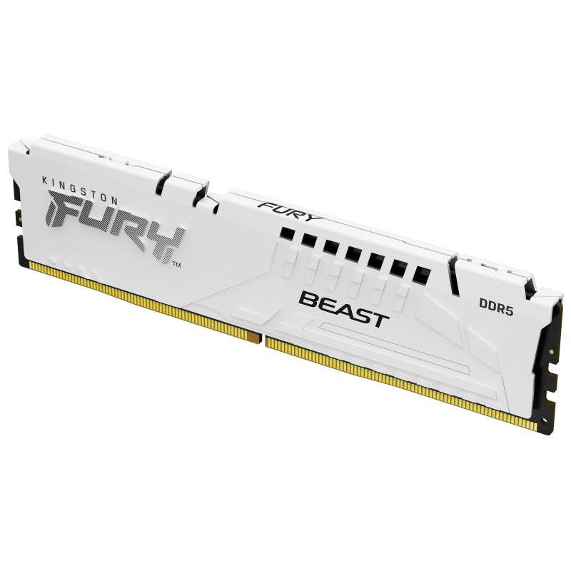 Kingston Technology FURY Beast 32 Go 6000 MT/s DDR5 CL30 DIMM (Kits de 2) White EXPO - vue 2