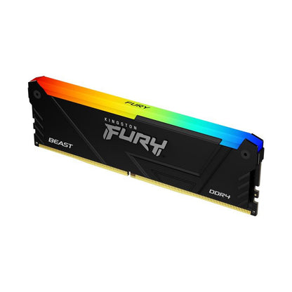 KINGSTON 8G  (1x8G) D4 3200Mhz FURY Beast Rgb*KF432C16BB2A/8 - vue 2