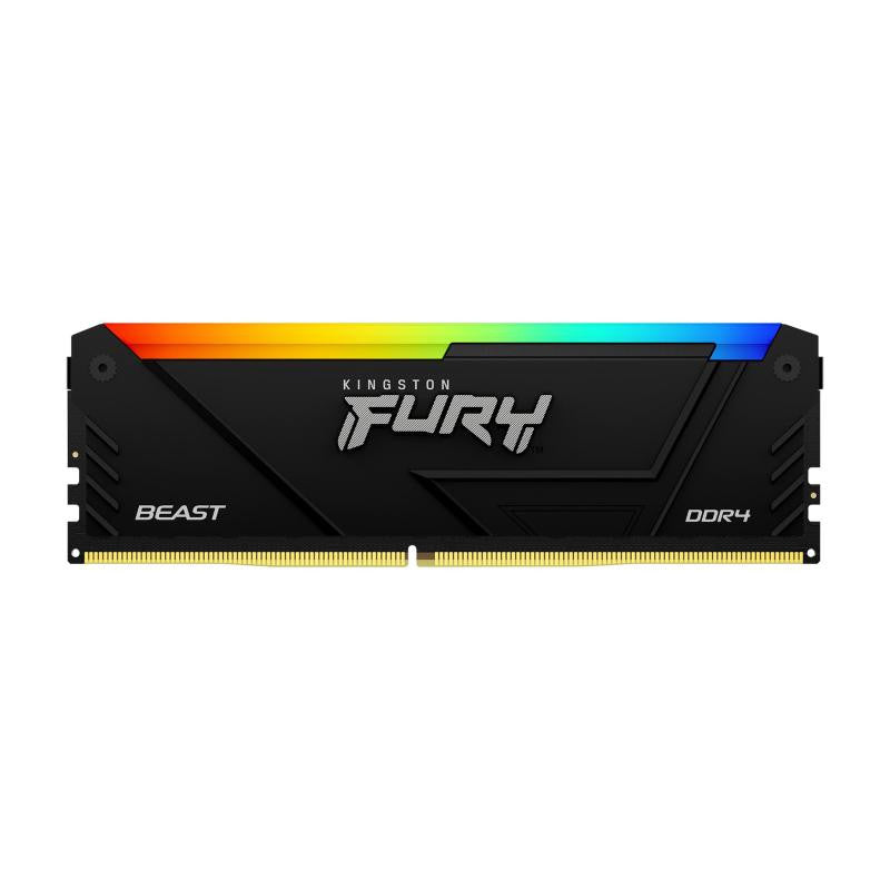 KINGSTON 8G  (1x8G) D4 3200Mhz FURY Beast Rgb*KF432C16BB2A/8